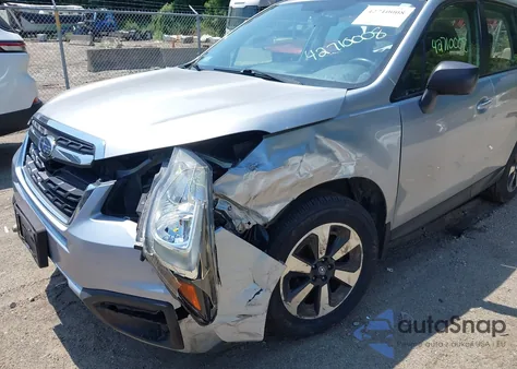 2017 Subaru Forester 2.5I из США, поврежденный, VIN JF2SJABC3HH431613